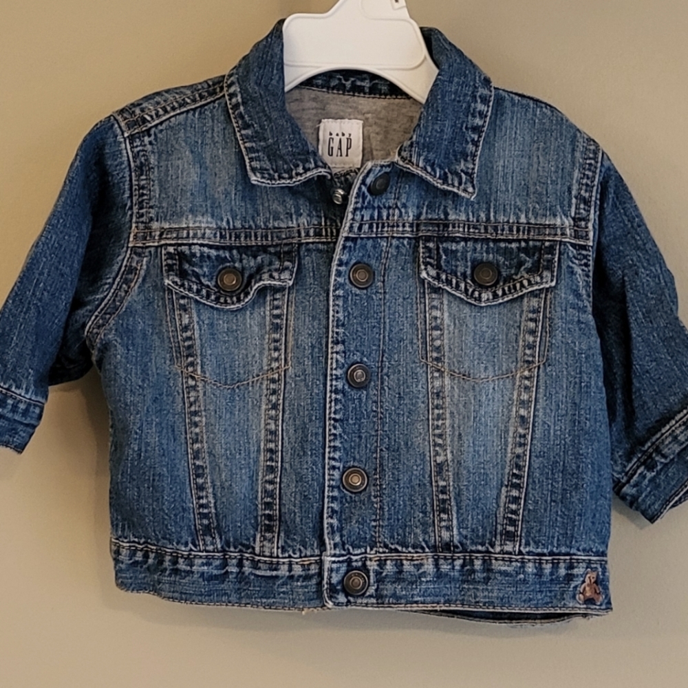 Baby Gap lined denim jacket